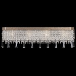 Barcelona Bathroom Vanity Light - Transcend Silver / Crystal