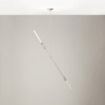 Sorenthia Pendant - Brushed Nickel / Nickel Details