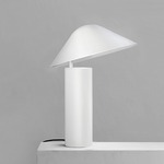 Damo Simple Table Lamp - White