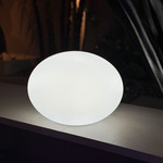 Flatball Portable Bluetooth LED Floating Pool Light - White