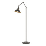 Henry Floor Lamp - Dark Smoke / Black