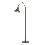 Henry Floor Lamp - Bronze / Natural Iron