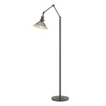 Henry Floor Lamp - Dark Smoke / Vintage Platinum