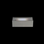 Tibo Up or Down Wall Light - Brushed Aluminum