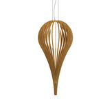 Cappadocia Reverse Pendant - Blonde Freijo / White