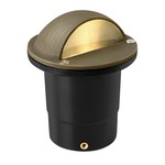 Hardy Island 12V Eyebrow Well Light - Matte Bronze / Frosted