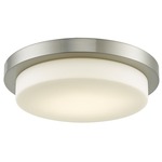 Step Ceiling Light Fixture - Bronze / Opal