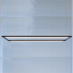 Spigolo Horizontal Pendant - Black / Opal