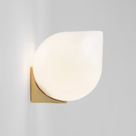 Bob Wall Light - Brass / Opal