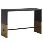 Lyle Console - Antique Brass / Sable