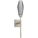 Aalto Belvedere Wall Sconce - Beige Silver / Optic Ribbed Smoke