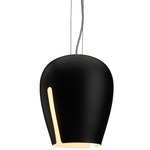 Zita Pendant - Black Outer/White Inner