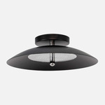 Signal Wall / Ceiling Light - Black Shade / Nickel