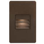 Bella Rectangle Outdoor Step Light - Bronze