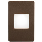 Bella Rectangle Outdoor Step Light - Bronze