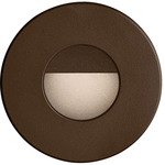 Bella Round Outdoor Step Light - Bronze