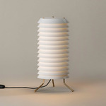 Maija Table Lamp - Brass / White