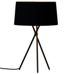 Tripode M3 Table Lamp - Black / Black Ribbon