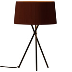 Tripode M3 Table Lamp - Black / Terracotta Raw Ribbon