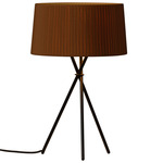 Tripode M3 Table Lamp - Black / Mustard Raw Ribbon