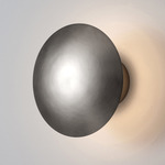 Disco Wall Light - Satin Nickel