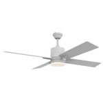 Teana Ceiling Fan with Light - White