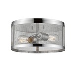 Meshsmith Ceiling Flush Light - Chrome