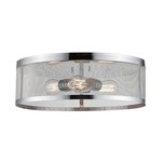 Meshsmith Ceiling Flush Light - Chrome