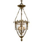 Signature N2337 Pendant - Antique Bronze Patina / Clear