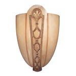 Signature N950166 Wall Light - French Gold / Alabaster