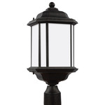 Kent Outdoor Post Light - Oxford Bronze / Satin Etched