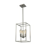 Williamsport Square Chandelier - Brushed Nickel