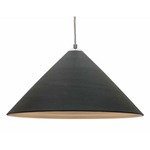 Colette Suspension - Chrome / Matte Black / Gold