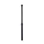 Fluted Direct Burial Post - 8.5 Foot - Black