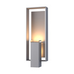 Shadow Box Outdoor Wall Sconce - Coastal Burnished Steel / Coastal Burnished Steel