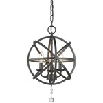 Tull Chandelier - Matte Black