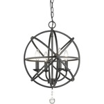 Tull Chandelier - Matte Black