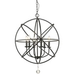 Tull Chandelier - Matte Black