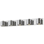 Sempter Bathroom Vanity Light - Chrome / Crystal