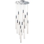 Big Fizz Multi Light Pendant - Polished Chrome / Bubbles