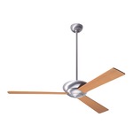 Altus Ceiling Fan - Brushed Aluminum / Maple