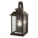 Miners Loft Outdoor Wall Light - Oil Rubbed Bronze / Clear