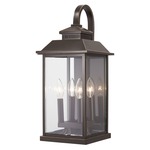 Miners Loft Outdoor Wall Light - Oil Rubbed Bronze / Clear