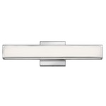 Alto Bathroom Vanity Light - Chrome / White