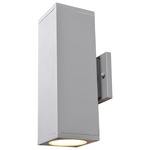 Bayside Outdoor Wall Light - Satin / Frosted