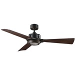 Osprey DC Ceiling Fan with Light - Oil Rubbed Bronze / Dark Walnut