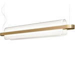 Nami Linear Suspension - Brass