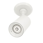 Piston Monopoint with 2IN Round Canopy - White
