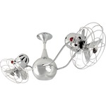 Vent Bettina Metal Ceiling Fan - Polished Chrome