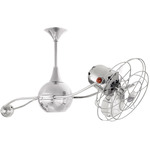 Brisa 2000 Metal Ceiling Fan - Polished Chrome